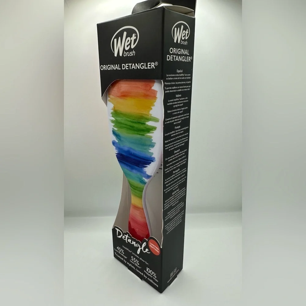 Wet Brush Original Detangler - Rainbow NWT